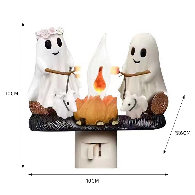Halloween Ghost Bonfire Night Light