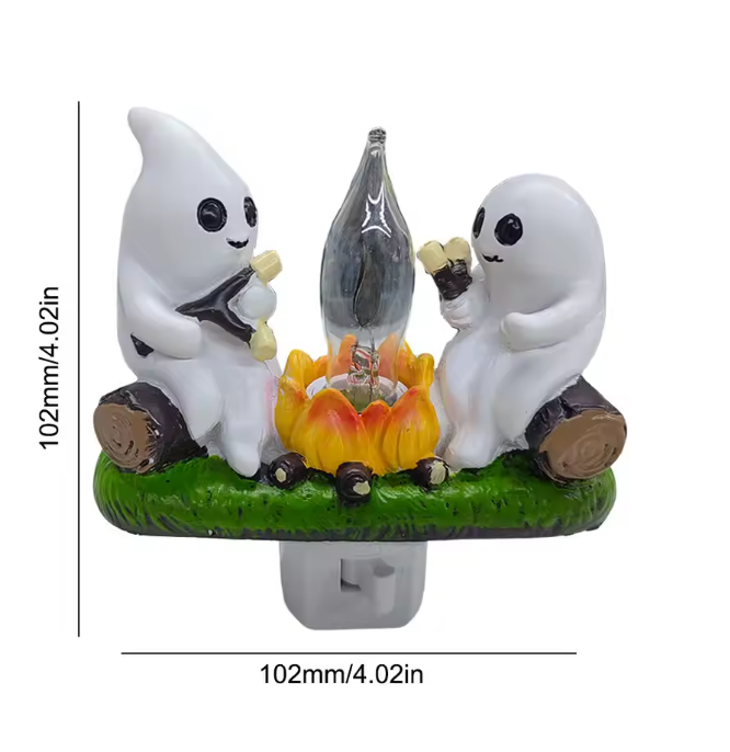 Halloween Ghost Bonfire Night Light