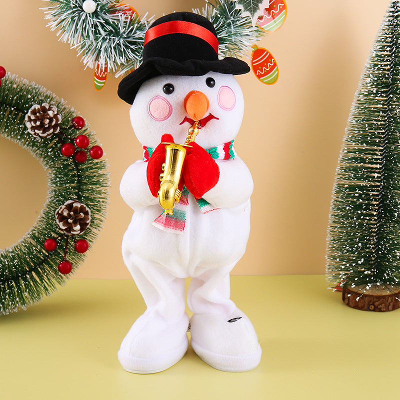 Electric dancing plush Christmas tree