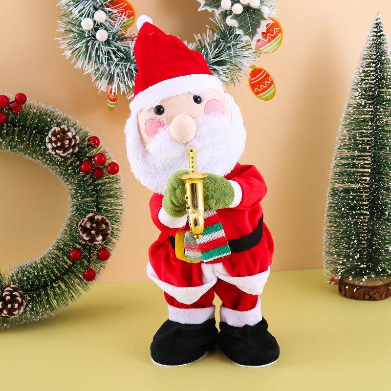 Electric dancing plush Christmas tree