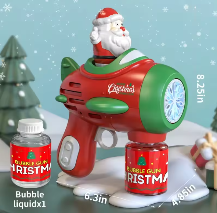 Santa Claus Electric Bubble Machine