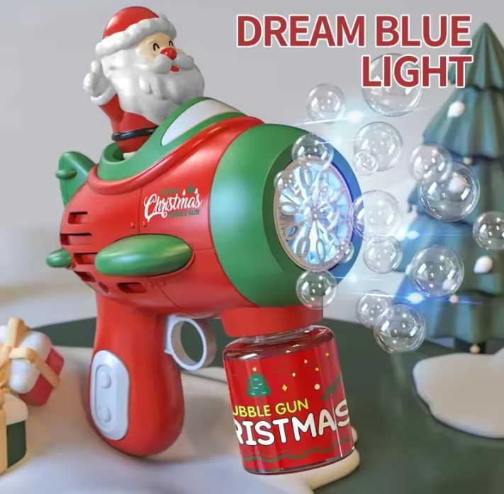 Santa Claus Electric Bubble Machine