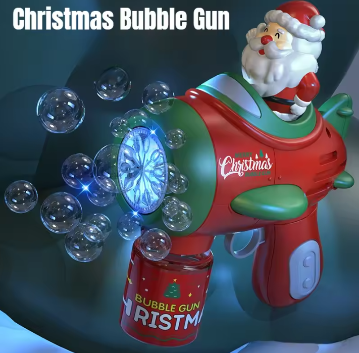 Santa Claus Electric Bubble Machine