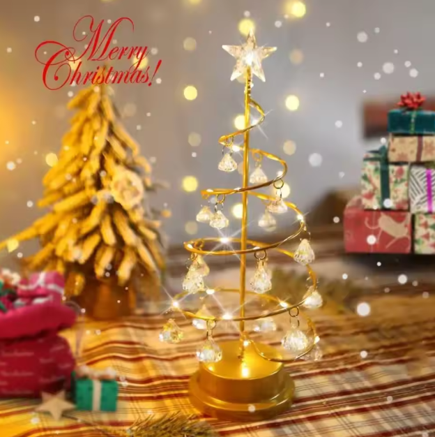Christmas Crystal Night Light