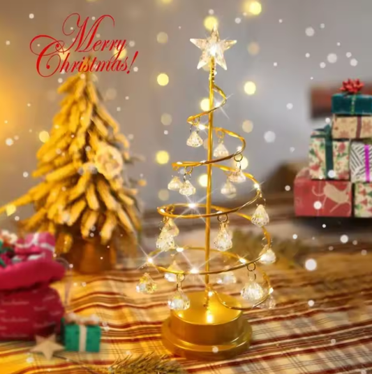 Christmas Crystal Night Light