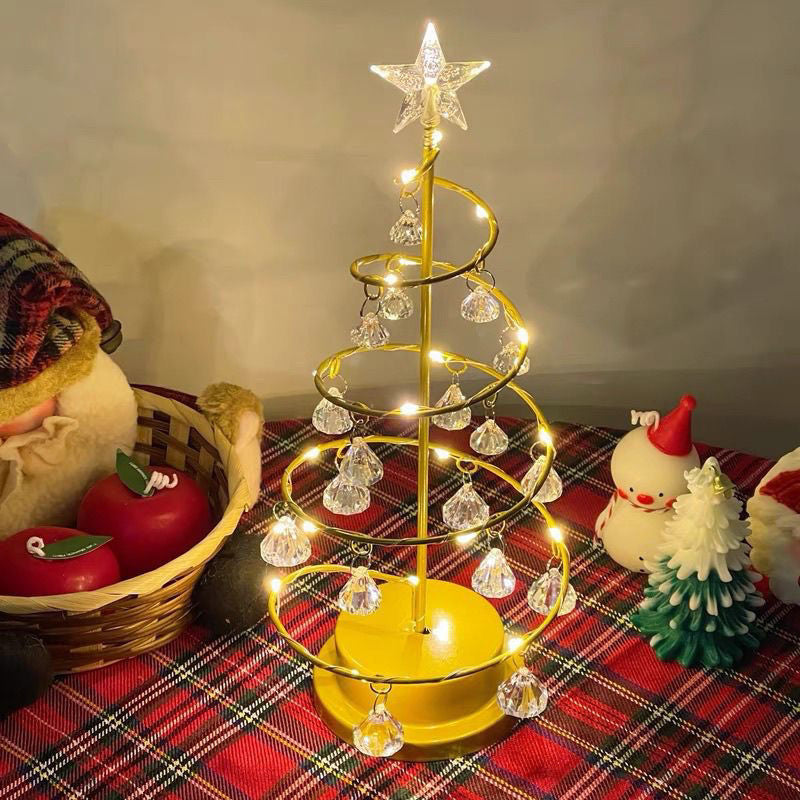 Christmas Crystal Night Light