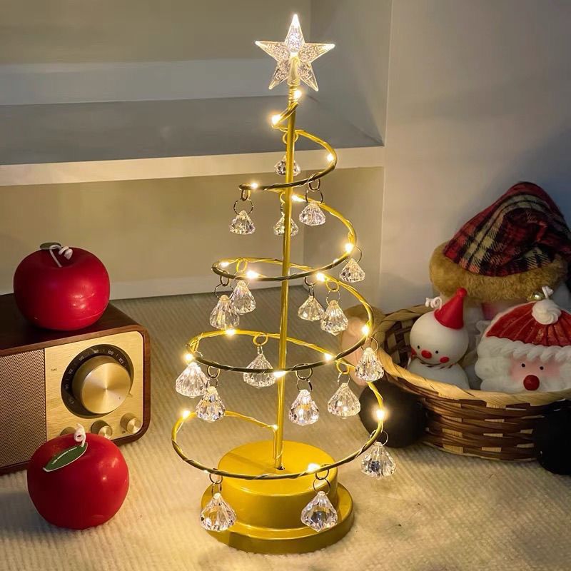 Christmas Crystal Night Light