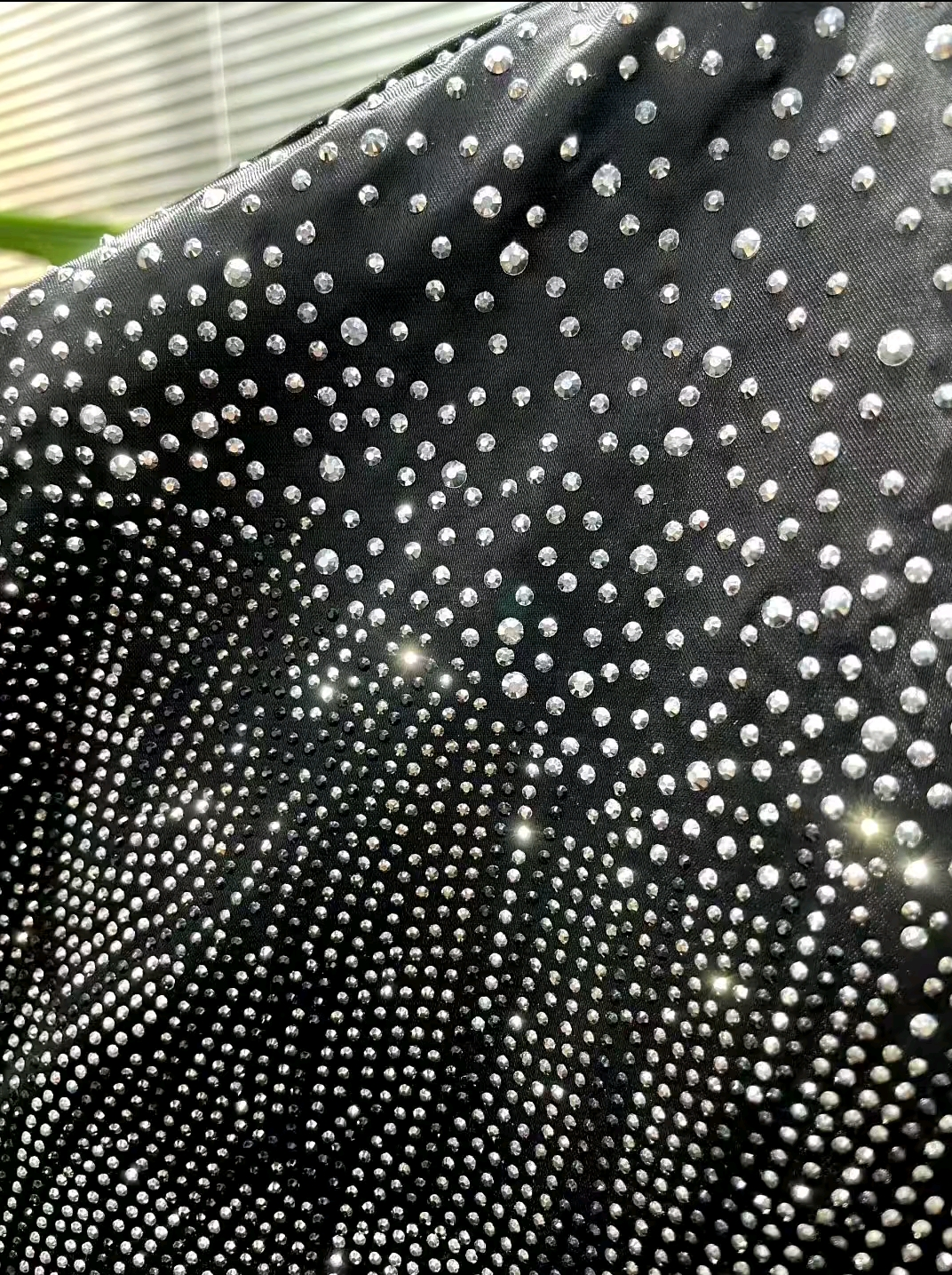Rhinestone-embellished wing jacket