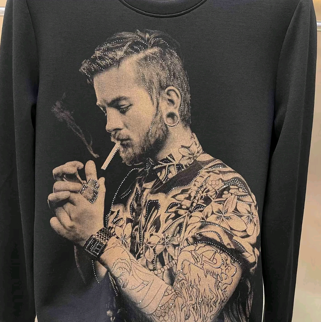 Hot-drilled 3D printed T-shirt