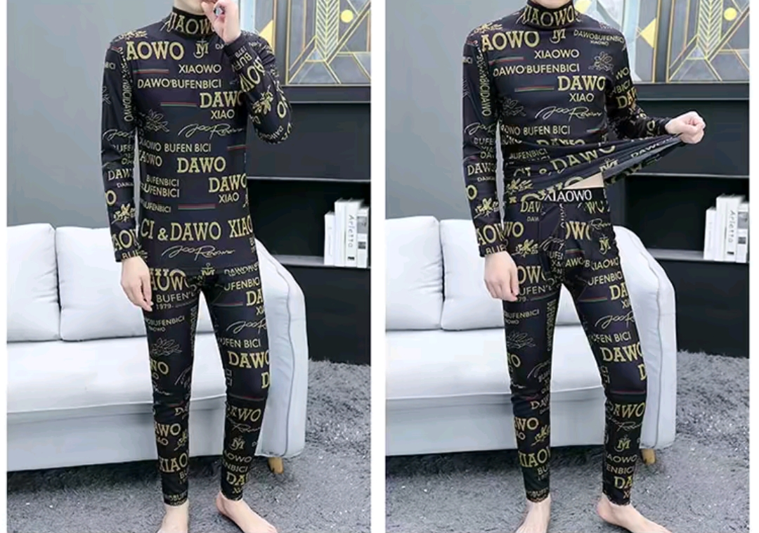 mid-collar thermal underwear