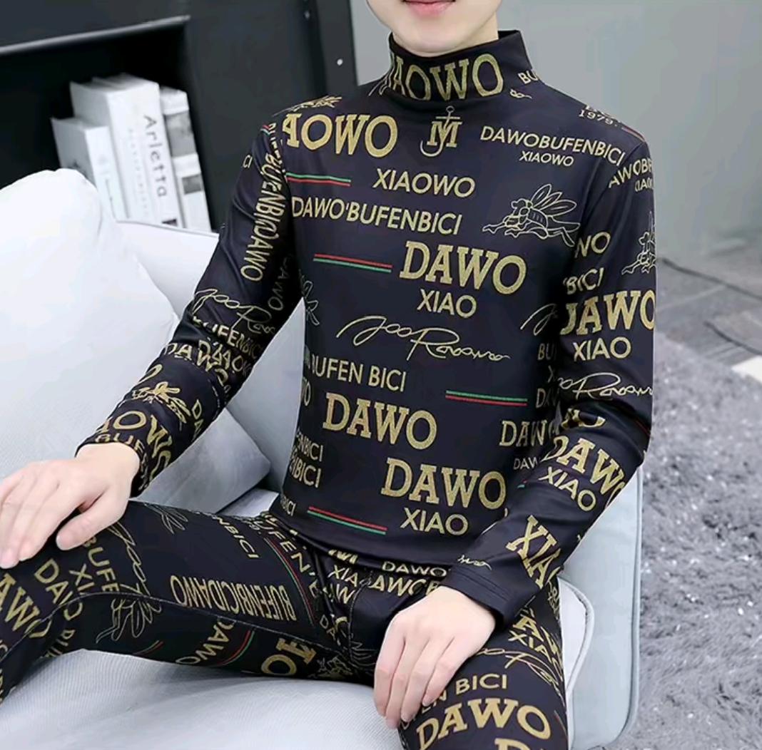 mid-collar thermal underwear