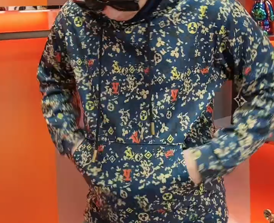 Floral Hoodie