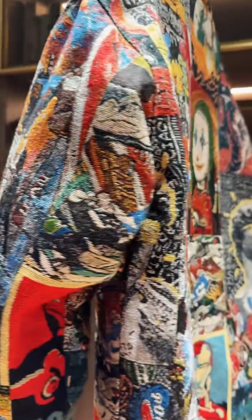 clown jacquard jacket