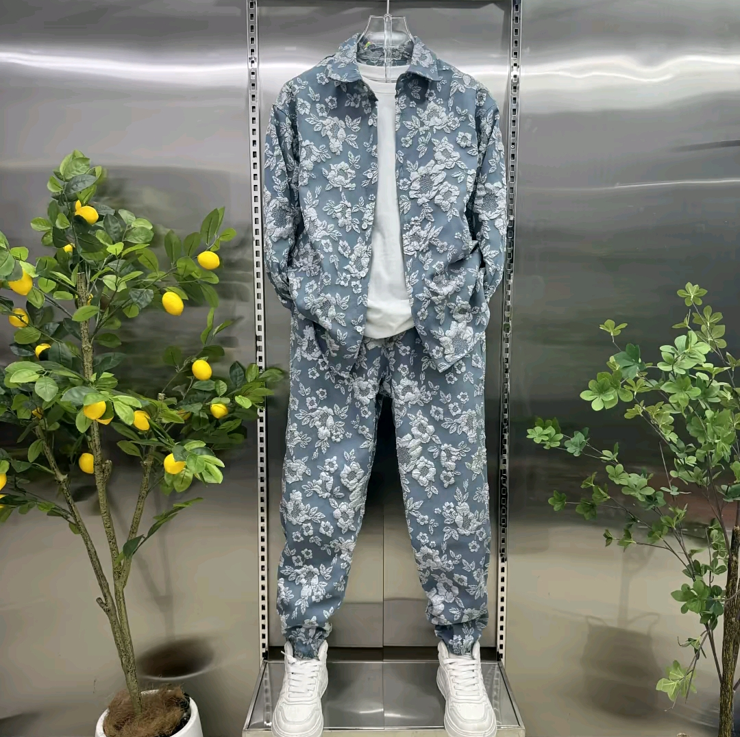 Fashionable casual two-piece shirt