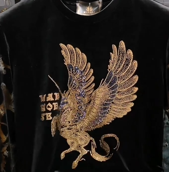Unicorn rhinestone sweatshirt