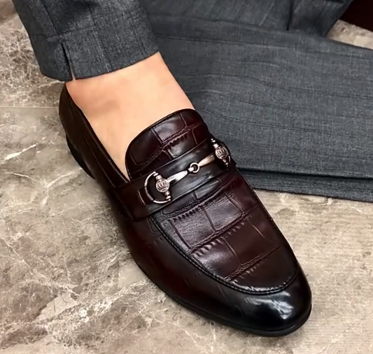 Men's business leather shoes