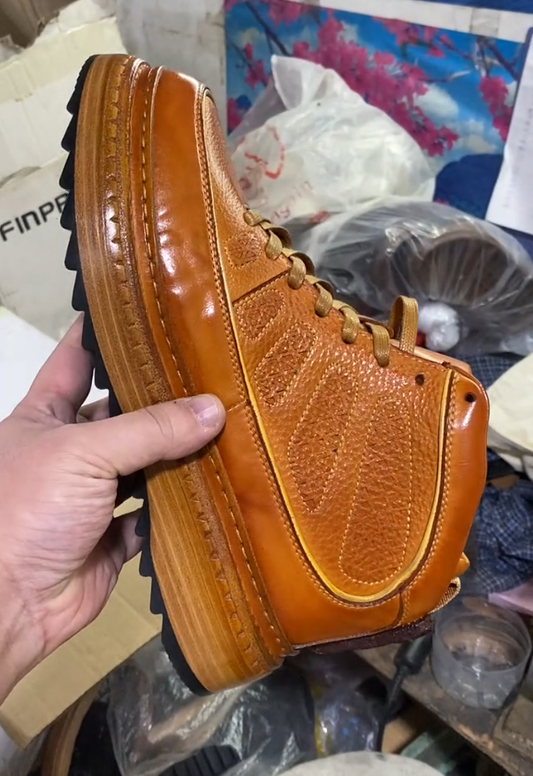Men's genuine leather shoes