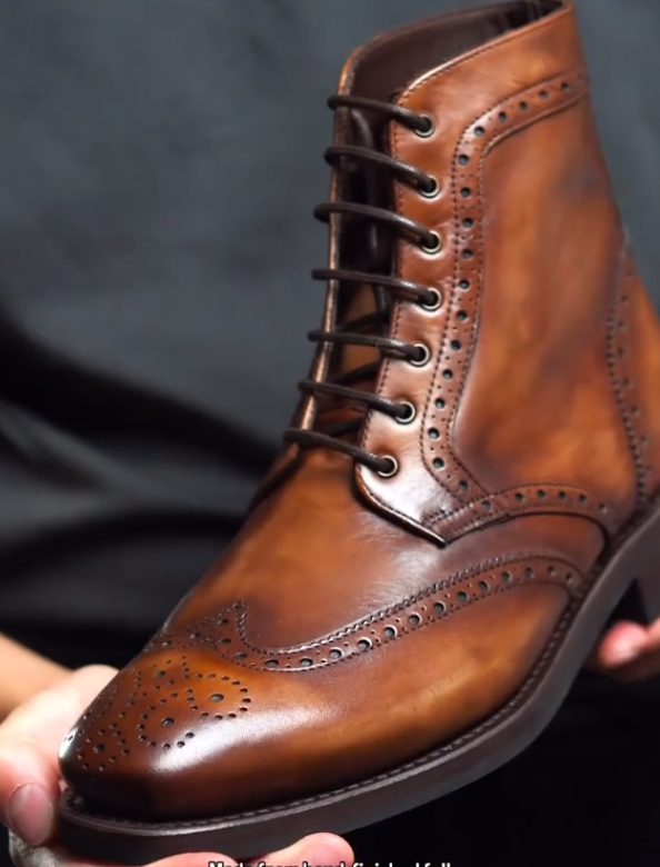 Men's business leather shoes