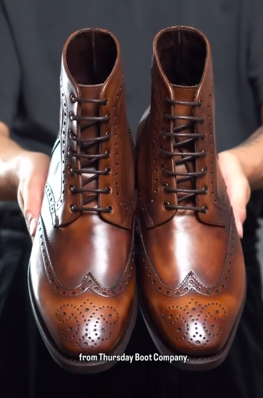 Men's business leather shoes