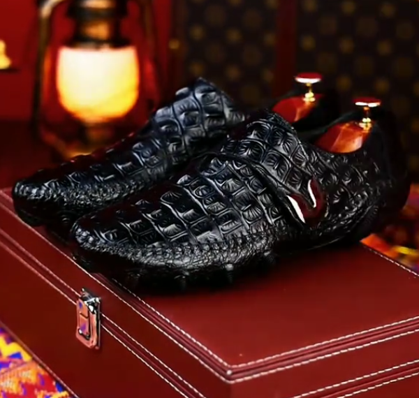 Men's non-slip casual leather shoes