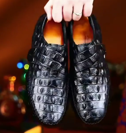 Men's non-slip casual leather shoes
