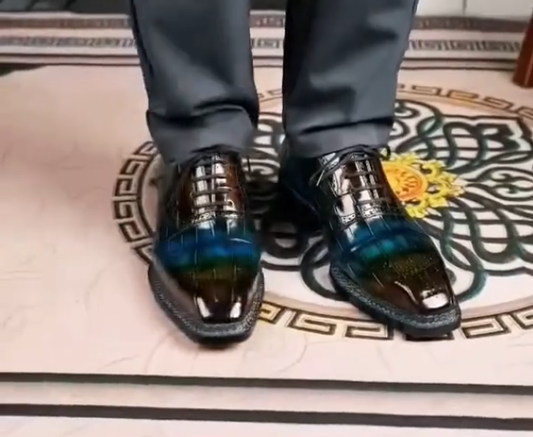 Men's versatile casual leather shoes