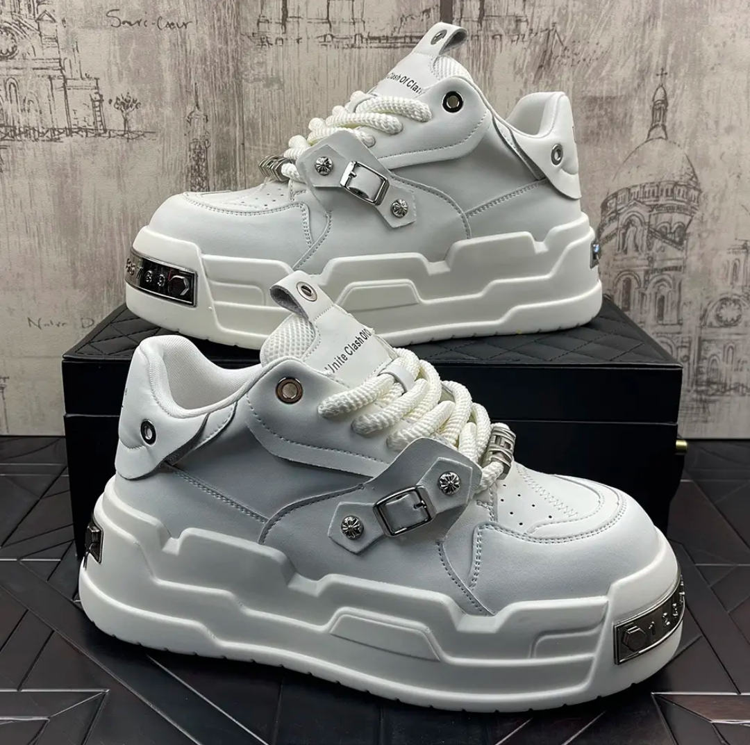 Men's height-increasing platform sneakers