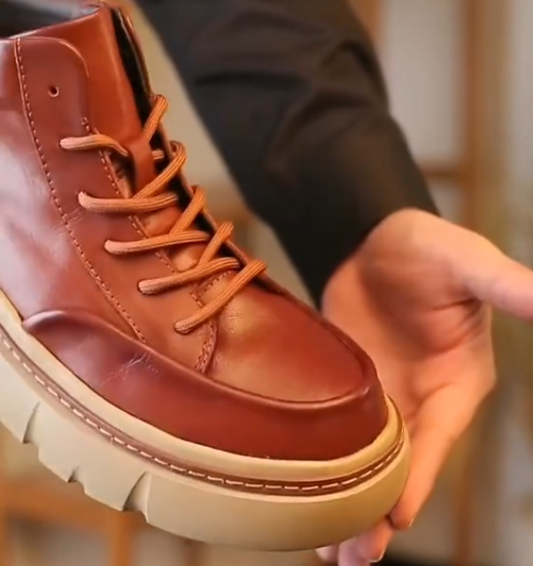 Men's thick-soled Martin boots