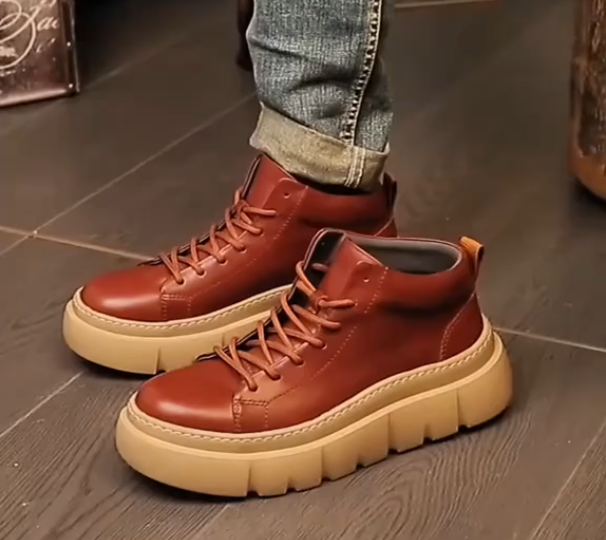 Men's thick-soled Martin boots