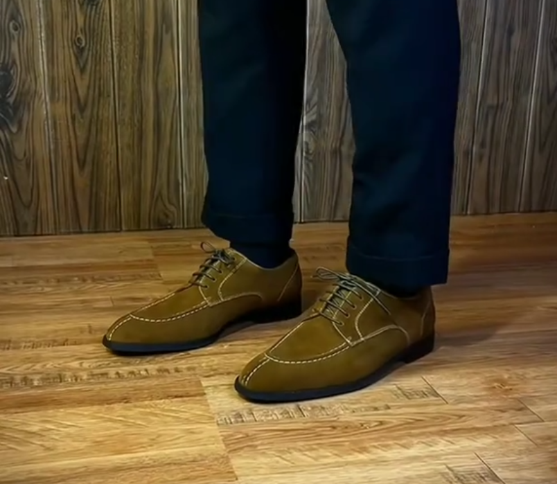 Men's green casual shoes