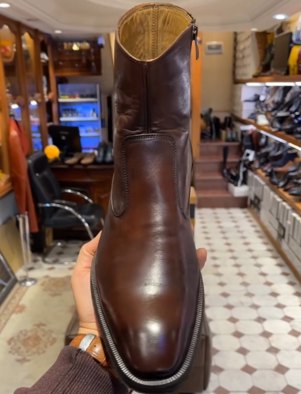 Men's long Martin boots