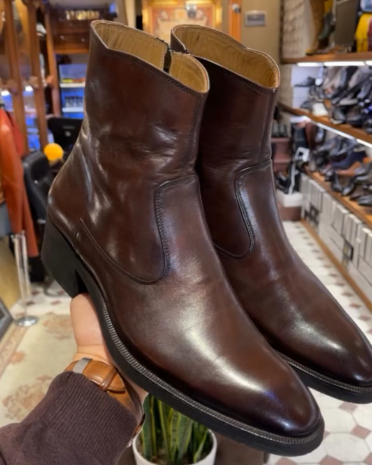 Men's long Martin boots