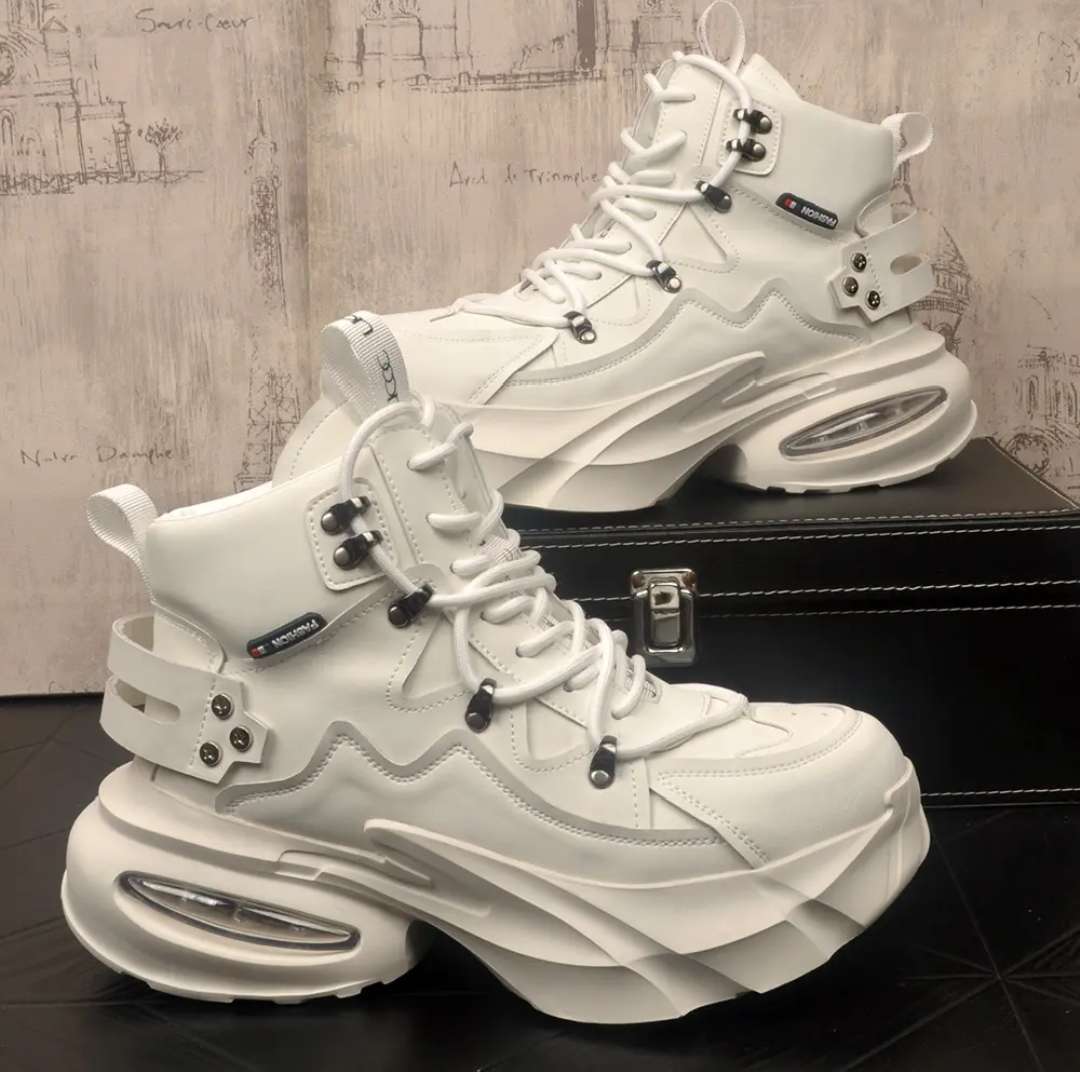 Air cushioning dad shoes sneakers