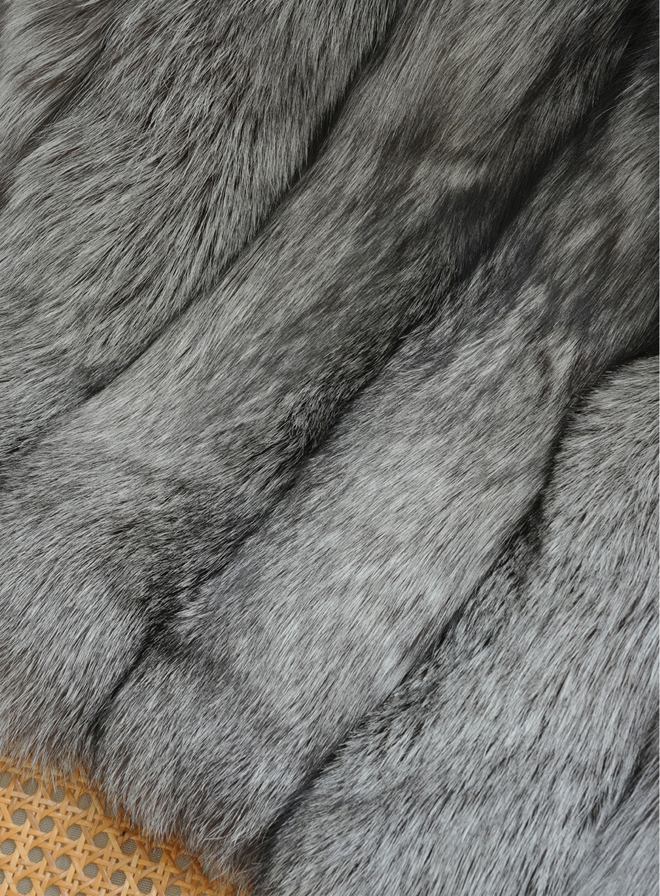 The Silver Fox Fur Coat
