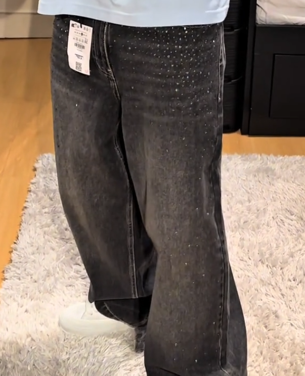 Men's Rhinestone Casual Jeans