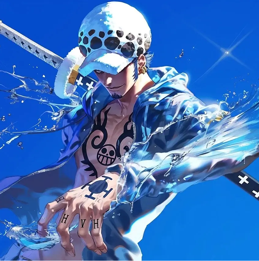 “One Piece” Sherpa Jacket--Couple style--Trafalgar D. Water Law