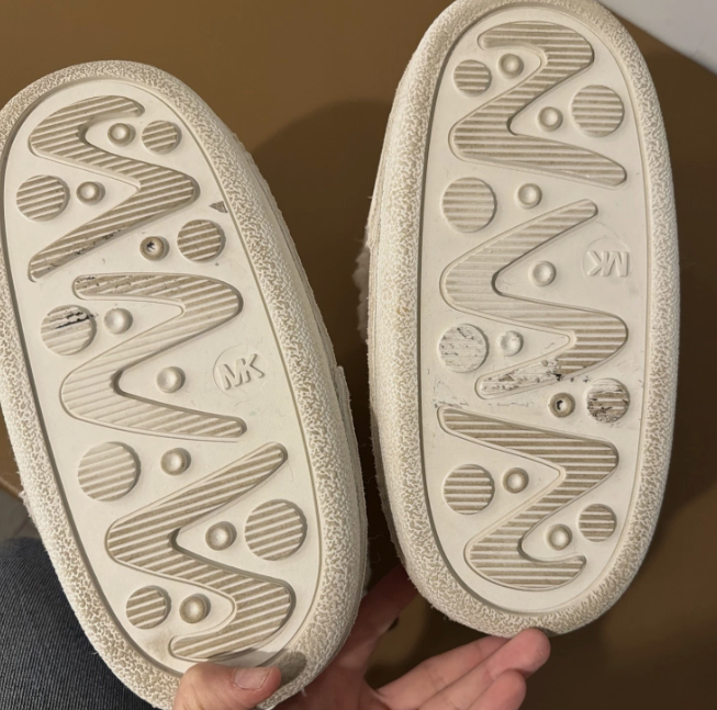 Women's cashmere snow boots