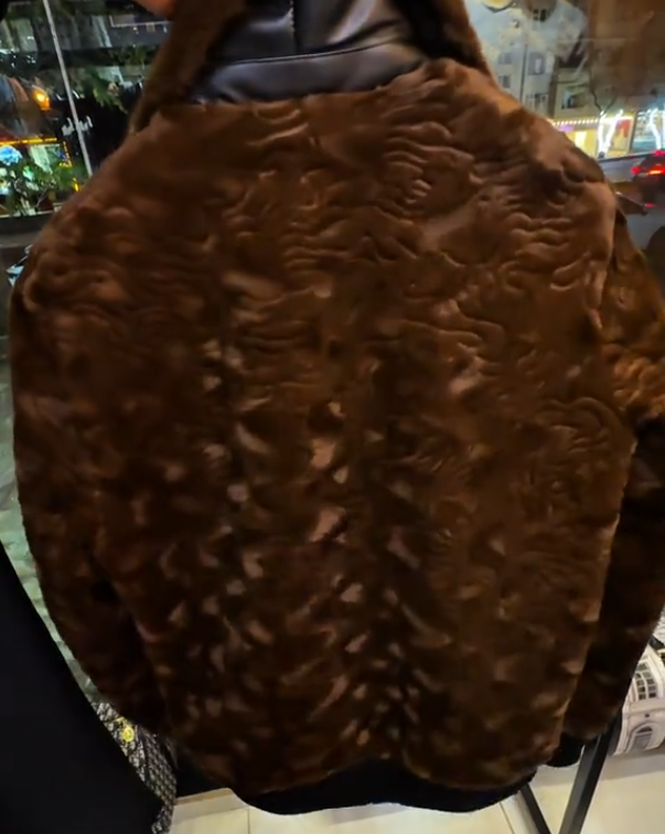 Men's fleece bomber jacket