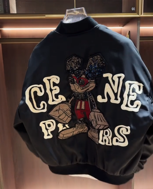 Embroidered Loose Jacket