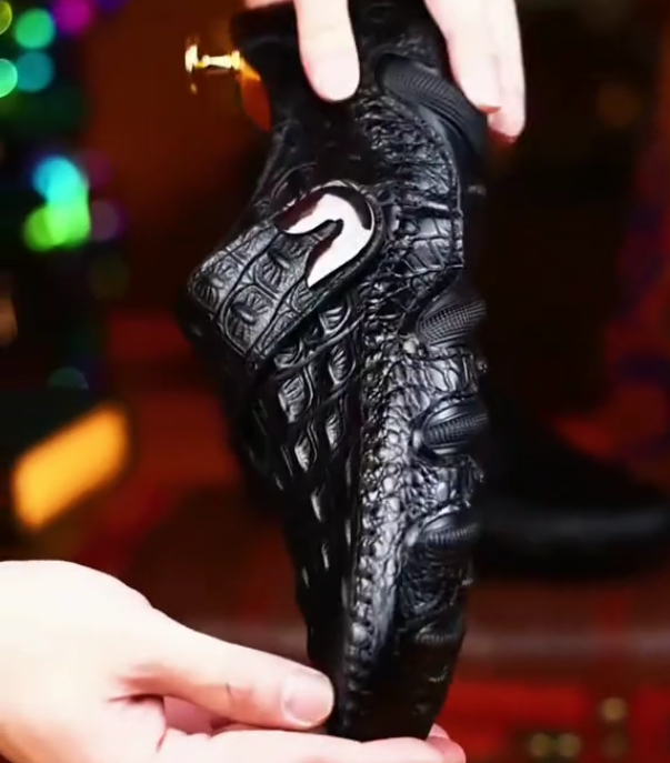 Men's non-slip casual leather shoes