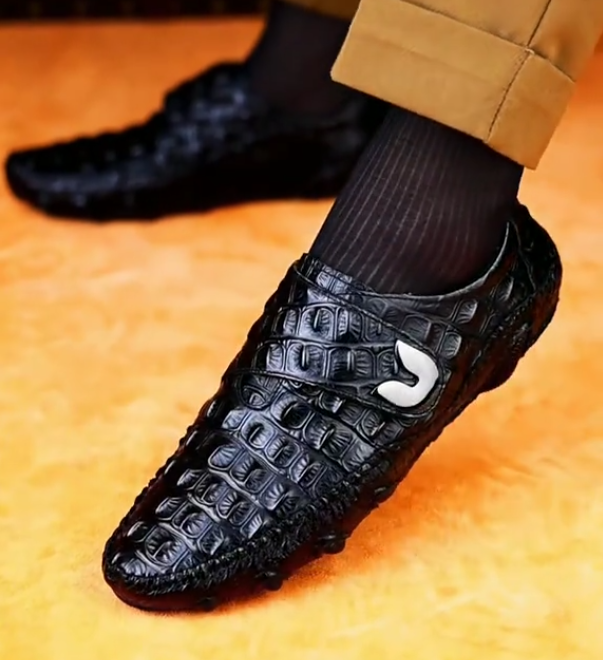 Men's non-slip casual leather shoes