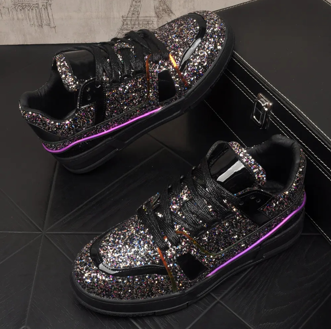 Rhinestone Flat Casual Shoes