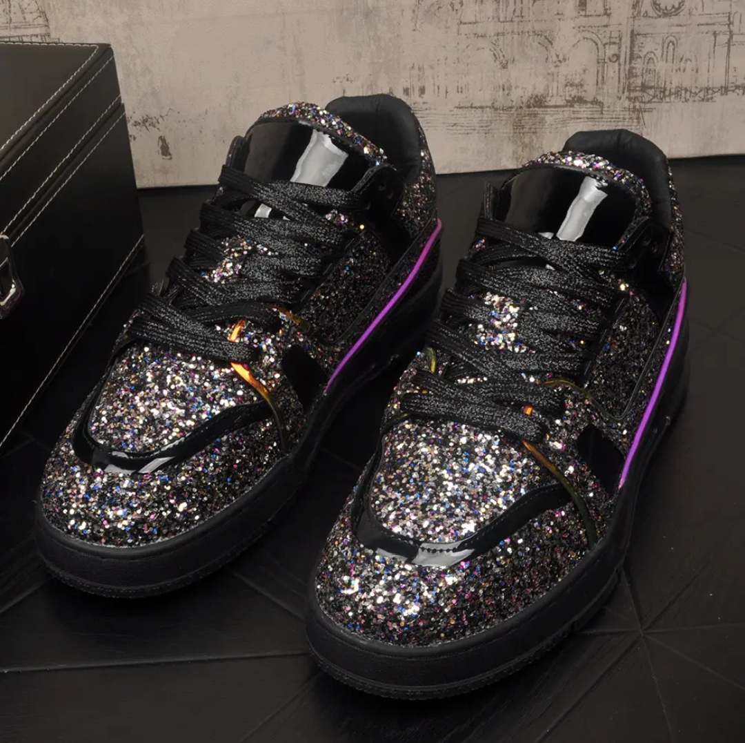 Rhinestone Flat Casual Shoes