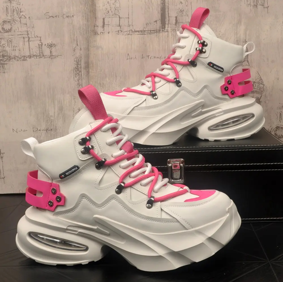 Air cushioning dad shoes sneakers