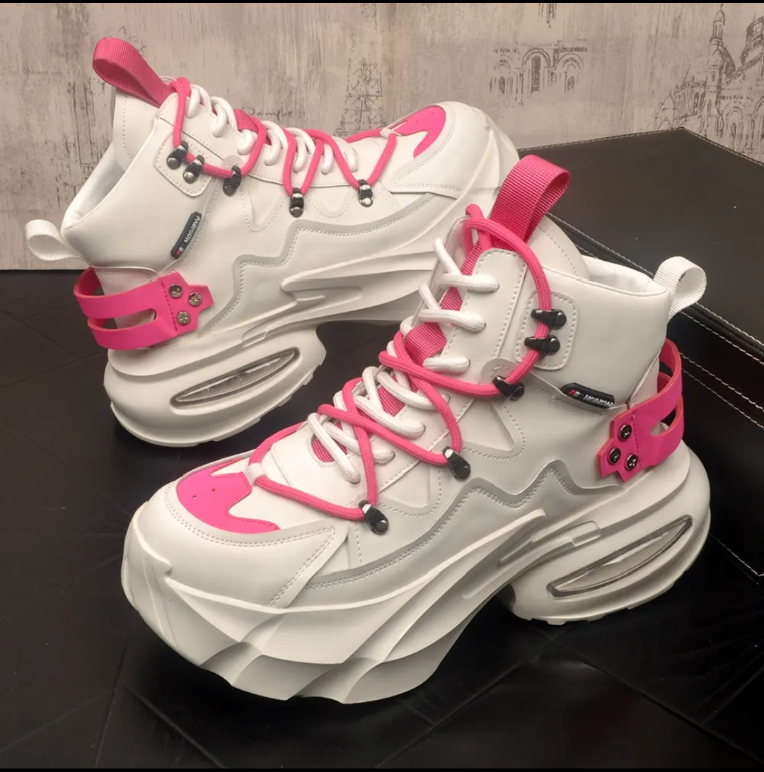 Air cushioning dad shoes sneakers