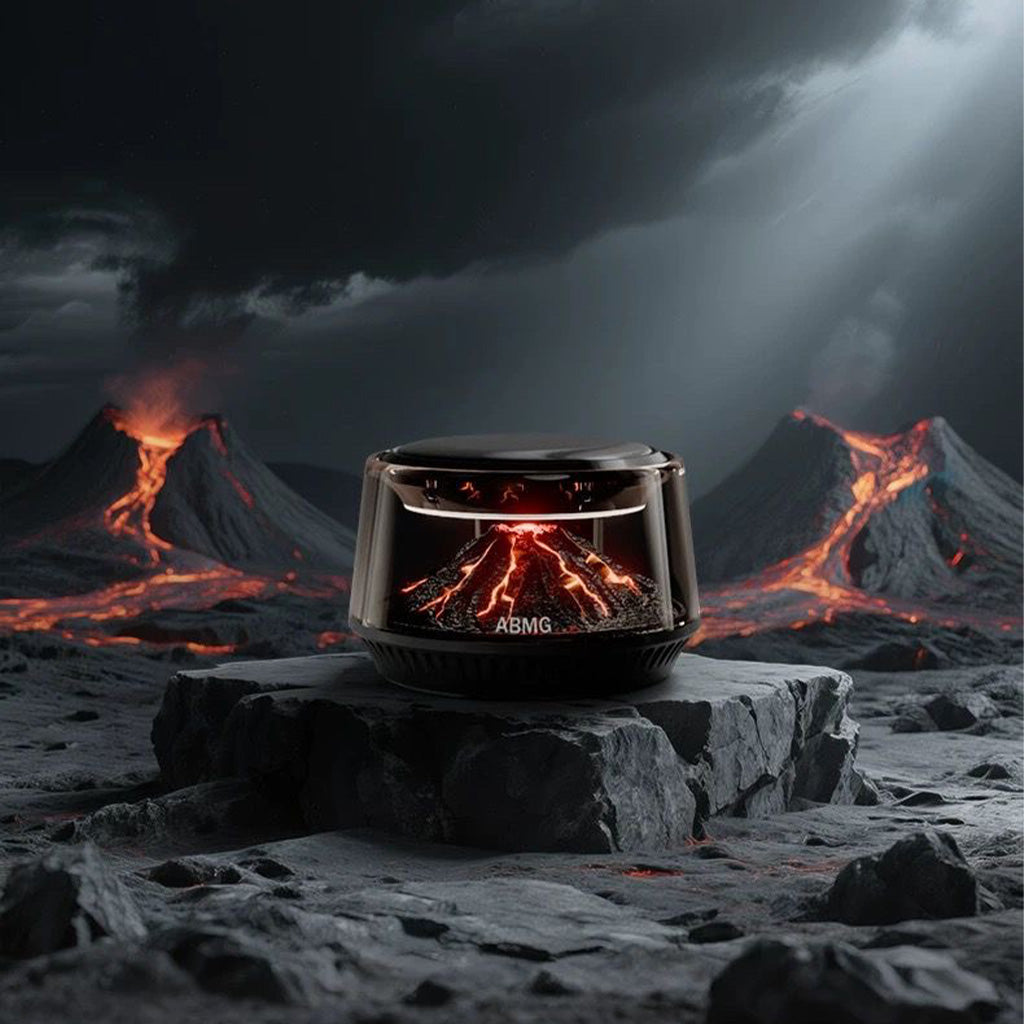 Volcano & Glacier Car Air Freshener