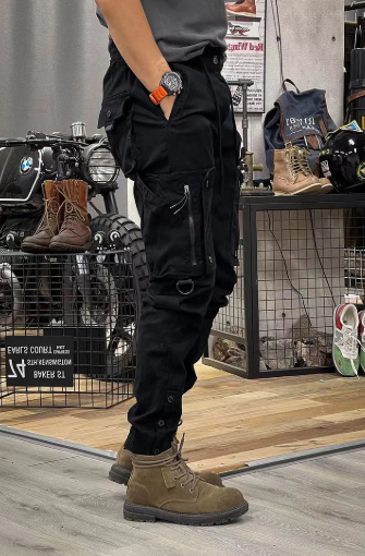 Men's Baggy Skinny Cargo Pants