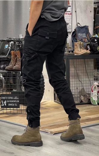 Men's Baggy Skinny Cargo Pants