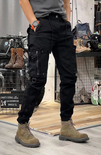 Men's Baggy Skinny Cargo Pants