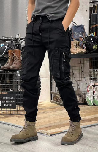 Men's Baggy Skinny Cargo Pants